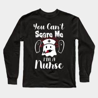 Nurse funny halloween t-shirt Long Sleeve T-Shirt